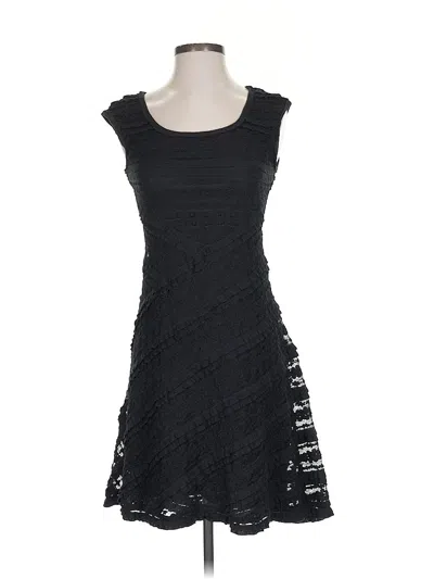 Pre-owned Max Studio Cocktail Dress In Black