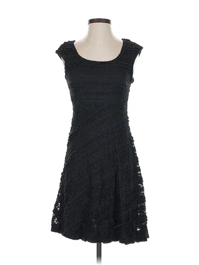 Pre-owned Max Studio Cocktail Dress In Black