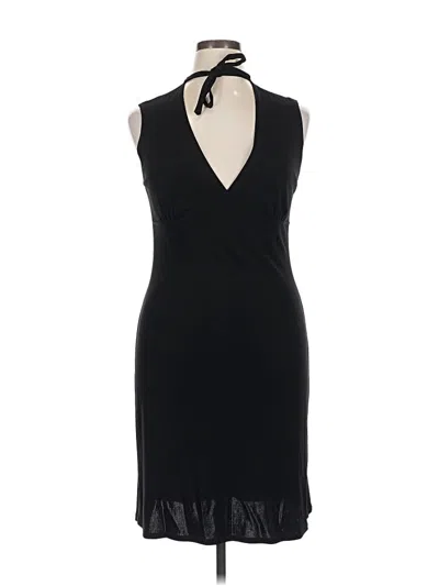 Pre-owned Max Studio Cocktail Dress In Black