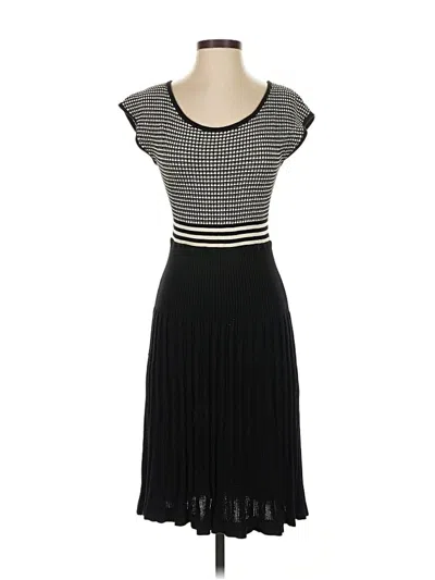 Pre-owned Max Studio Cocktail Dress In Black