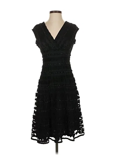 Pre-owned Max Studio Cocktail Dress In Black