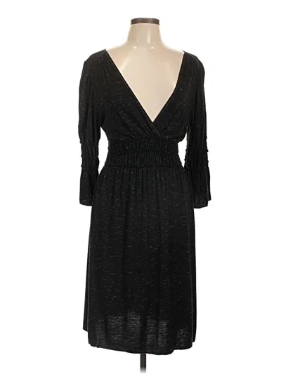 Pre-owned Max Studio Cocktail Dress In Black