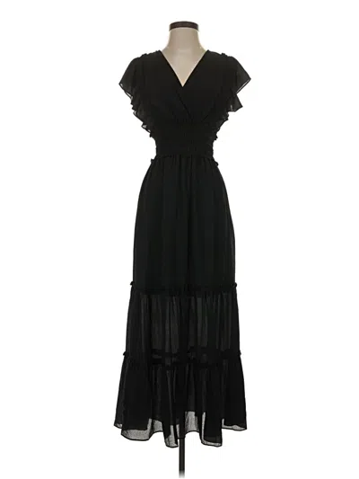 Max Studio Cocktail Dress In Black