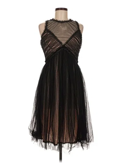 Pre-owned Max Studio Cocktail Dress In Black