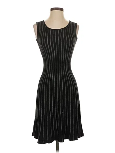 Pre-owned Max Studio Cocktail Dress In Black