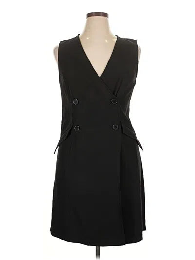 Pre-owned Max Studio Cocktail Dress In Black
