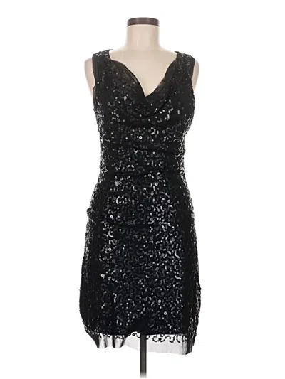 Pre-owned Max Studio Cocktail Dress In Black