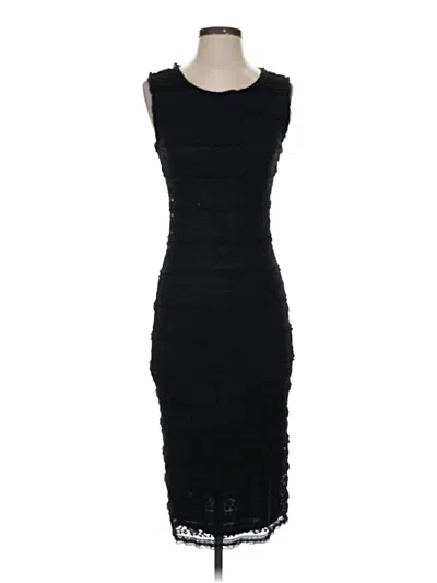 Pre-owned Max Studio Cocktail Dress In Black