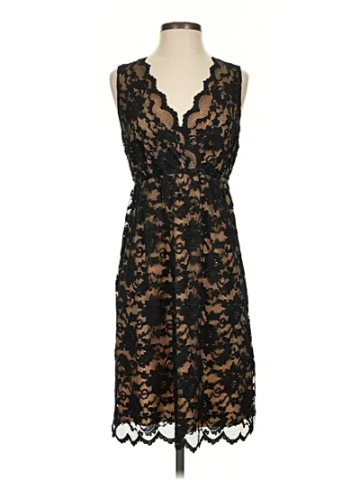 Pre-owned Max Studio Cocktail Dress In Black