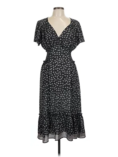 Pre-owned Max Studio Cocktail Dress In Black