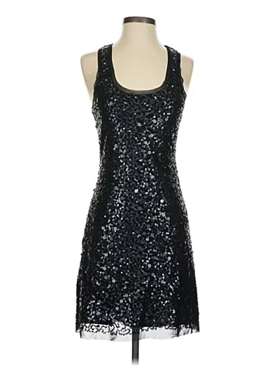 Pre-owned Max Studio Cocktail Dress In Black