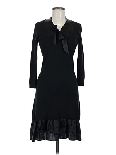 Pre-owned Max Studio Cocktail Dress In Black