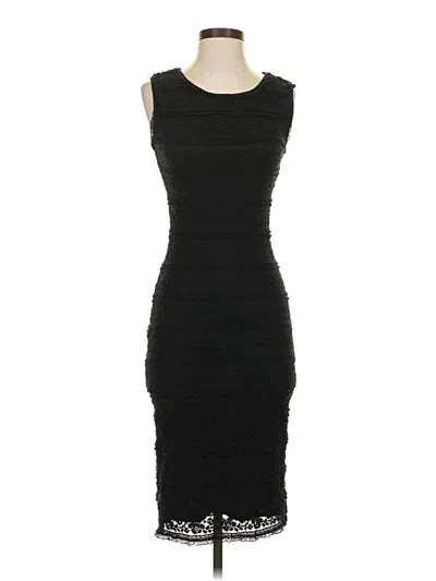 Pre-owned Max Studio Cocktail Dress In Black