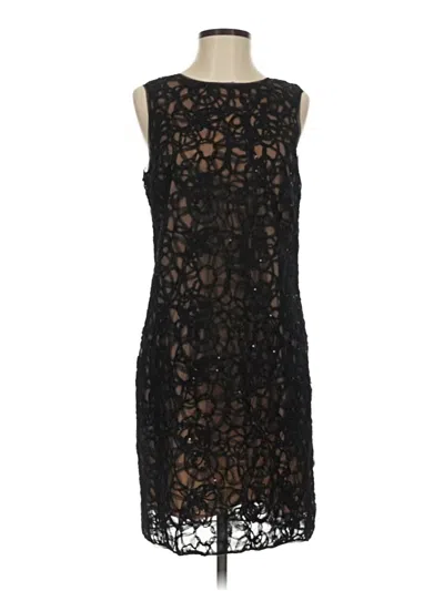 Pre-owned Max Studio Cocktail Dress In Black