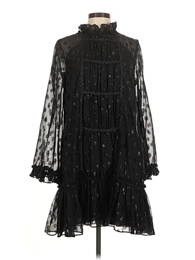 Pre-owned Max Studio Cocktail Dress In Black