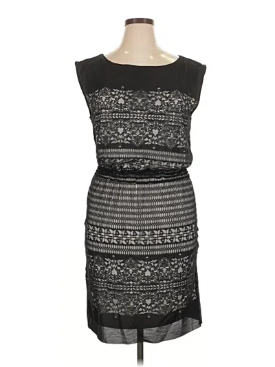 Pre-owned Max Studio Cocktail Dress In Black
