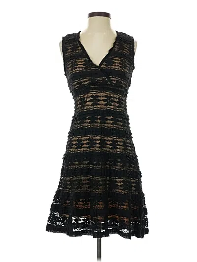 Pre-owned Max Studio Cocktail Dress In Black