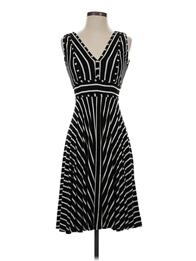 Pre-owned Max Studio Cocktail Dress In Black