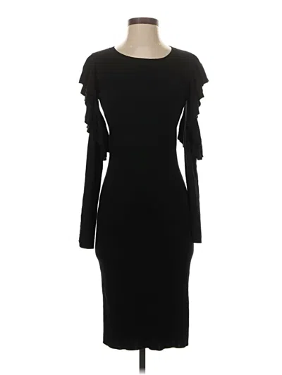 Pre-owned Max Studio Cocktail Dress In Black
