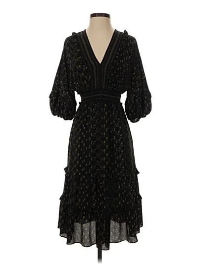 Pre-owned Max Studio Cocktail Dress In Black