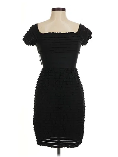 Pre-owned Max Studio Cocktail Dress In Black