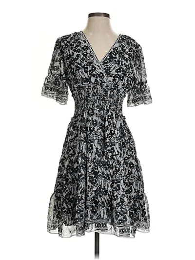 Pre-owned Max Studio Cocktail Dress In Black
