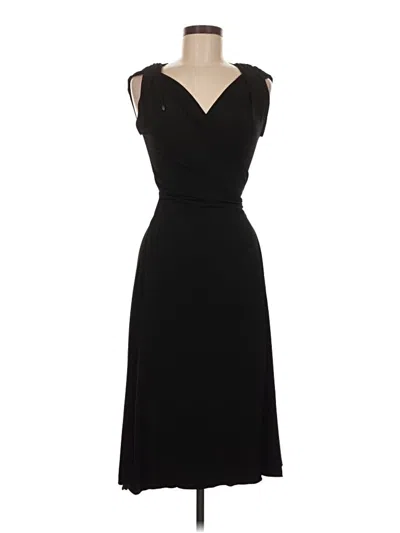 Pre-owned Max Studio Cocktail Dress In Black
