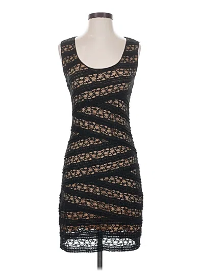 Pre-owned Max Studio Cocktail Dress In Black