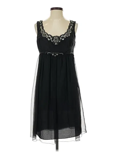 Pre-owned Max Studio Cocktail Dress In Black