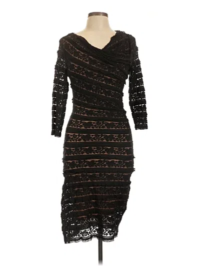 Pre-owned Max Studio Cocktail Dress In Black