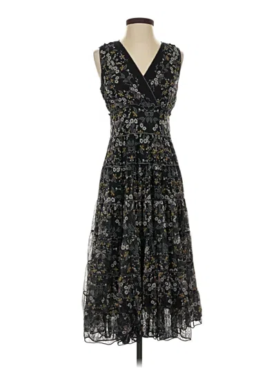 Pre-owned Max Studio Cocktail Dress In Black