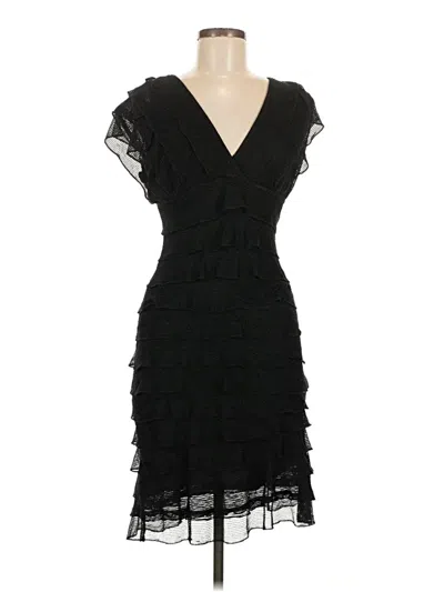 Pre-owned Max Studio Cocktail Dress In Black
