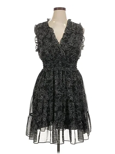 Pre-owned Max Studio Cocktail Dress In Black