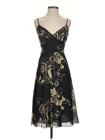 Pre-owned Max Studio Cocktail Dress In Black