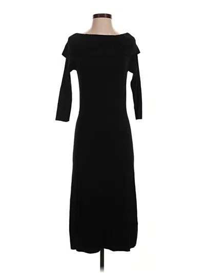 Pre-owned Max Studio Cocktail Dress In Black