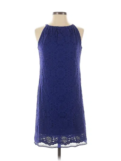 Pre-owned Max Studio Cocktail Dress In Blue
