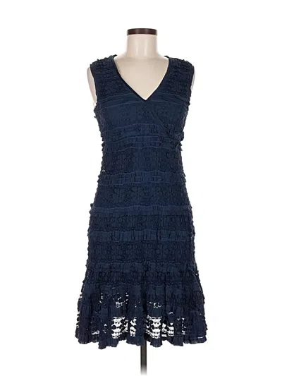 Pre-owned Max Studio Cocktail Dress In Blue