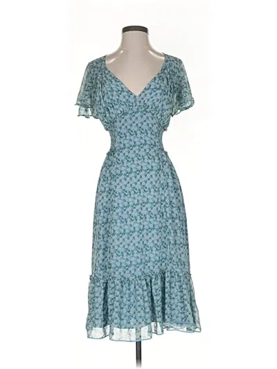 Pre-owned Max Studio Cocktail Dress In Blue