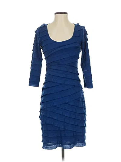 Pre-owned Max Studio Cocktail Dress In Blue