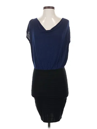 Pre-owned Max Studio Cocktail Dress In Blue