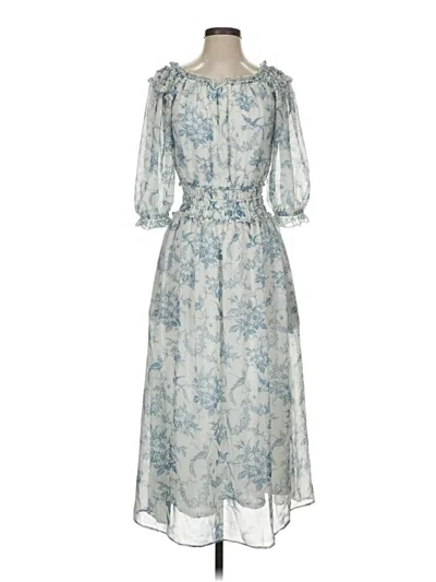 Pre-owned Max Studio Cocktail Dress In Blue