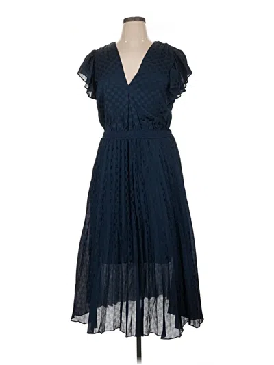 Pre-owned Max Studio Cocktail Dress In Blue