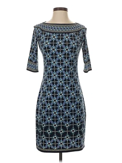 Pre-owned Max Studio Cocktail Dress In Blue