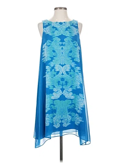 Pre-owned Max Studio Cocktail Dress In Blue