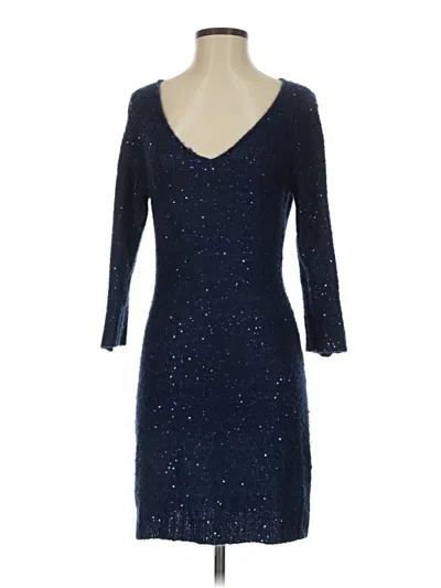 Pre-owned Max Studio Cocktail Dress In Blue
