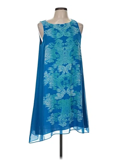 Pre-owned Max Studio Cocktail Dress In Blue