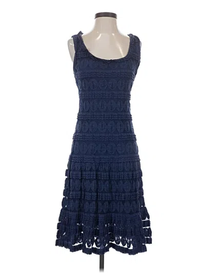 Pre-owned Max Studio Cocktail Dress In Blue
