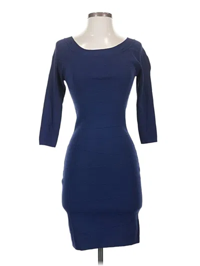 Pre-owned Max Studio Cocktail Dress In Blue