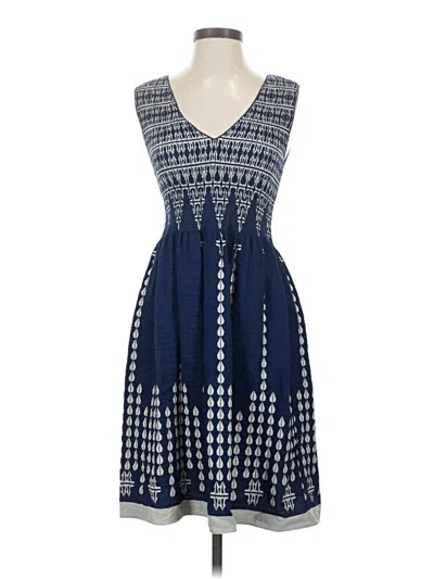 Pre-owned Max Studio Cocktail Dress In Blue