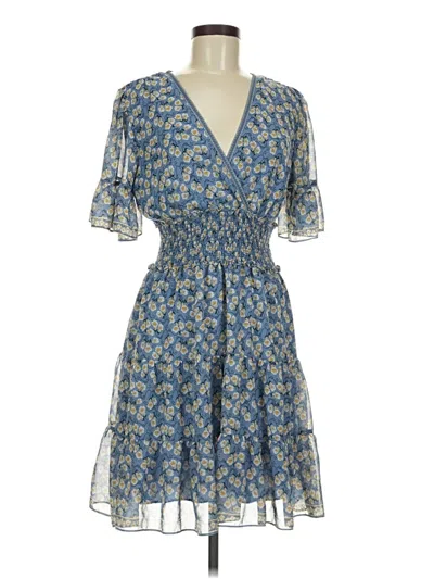 Pre-owned Max Studio Cocktail Dress In Blue